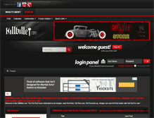 Tablet Screenshot of killbillet.com